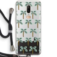 Paradise: OnePlus 6 Transparant Hoesje met koord