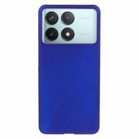Xiaomi Redmi K70/K70 Pro Geruberiseerd Kunststof Hoesje - Blauw - thumbnail