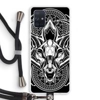 Oh Deer: Samsung Galaxy A71 Transparant Hoesje met koord
