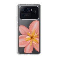 Pink Ellila Flower: Xiaomi Mi 11 Ultra Transparant Hoesje
