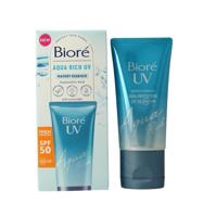 Aqua moisturiser rich weightless SPF50 UV
