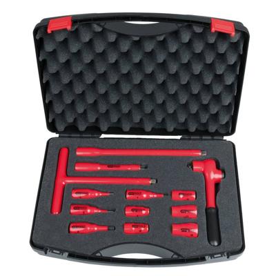 3/8 dopsleutelset met geïsoleerd gereedschap, 13-delig KS Tools 117.1888