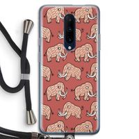 Mammoet: OnePlus 7 Pro Transparant Hoesje met koord