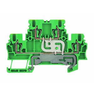 Weidmüller 1791150000 Aardingsklem Spanveer Groen-geel 100 stuk(s)