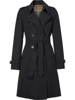 Burberry trench The Long Chelsea Heritage - Bleu - thumbnail