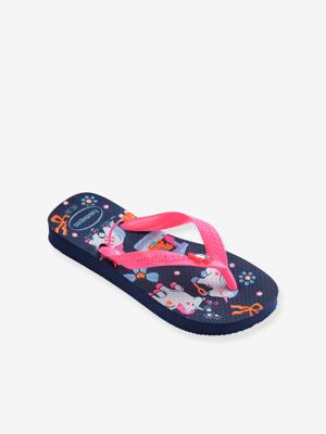Fantasie slippers voor kinderen marineblauw