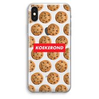Koekerond: iPhone XS Max Transparant Hoesje