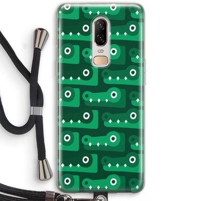 Crocs: OnePlus 6 Transparant Hoesje met koord