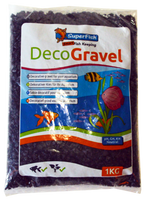 Superfish Deco Grind Zwart 1kg - Stijlvolle Aquarium Bodembedekking Veilig en Makkelijk