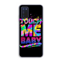 Touch Me: Samsung Galaxy A03s Transparant Hoesje Touch Me: Samsung Galaxy A03s Transparant Hoesje