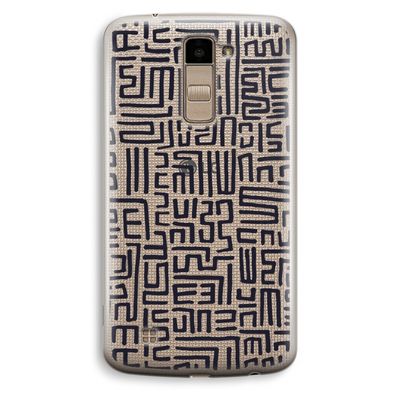 Moroccan Print: LG K10 (2016) Transparant Hoesje