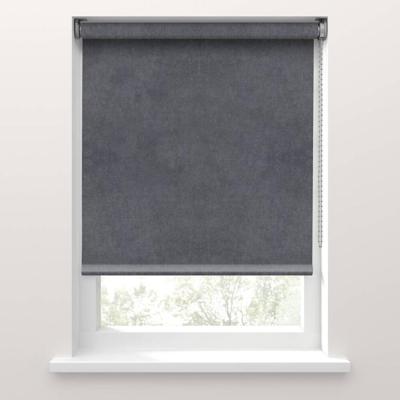 Leen Bakker - Fenstr Rolgordijn Parijs Verduisterend - (20070) - Polyester - Grijs - 120x10x10 Cm