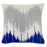 Malagoon Wave Sierkussen 50 x 50 cm - Blauw