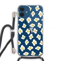 Spiegeleitjes: iPhone 12 mini Transparant Hoesje met koord
