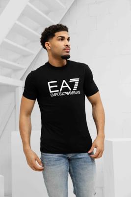 EA7 Emporio Armani 7M001412 T-Shirt Heren Zwart - Maat XXL - Kleur: Zwart | Soccerfanshop EA7 Emporio Armani 7M001412 T-Shirt Heren Zwart - Maat XXL - Kleur: Zwart | Soccerfanshop