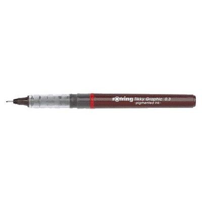 Fineliner rotring tikky graphic 0.3mm | 12 stuks