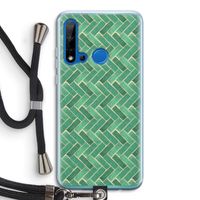 Moroccan tiles 2: Huawei P20 Lite (2019) Transparant Hoesje met koord