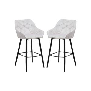 Barkruk Liverpool - Beige - Set van 2