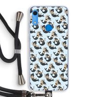 Zeemeermin: Huawei Y6s Transparant Hoesje met koord Zeemeermin: Huawei Y6s Transparant Hoesje met koord