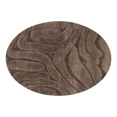 Vloerkleed Chase ellips bruin 18