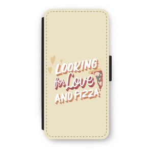 Pizza is the answer: iPhone 8 Flip Hoesje