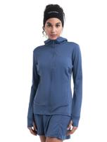 Icebreaker Merino 260 Quantum LS Zip Hoodie Vest Dames Dawn L Icebreaker Merino 260 Quantum LS Zip Hoodie Vest Dames Dawn L