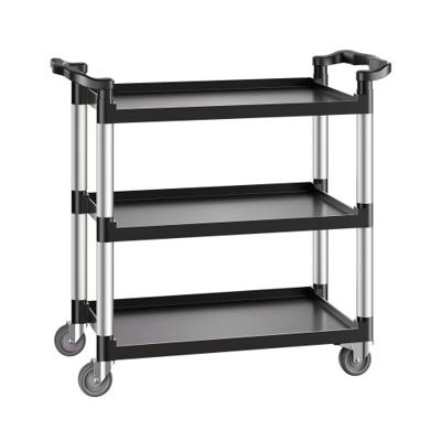 VEVOR Multifunctionele Trolley 3-Tier Service Trolley Gereedschapswagen Rolwagen 106x49x98cm