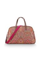 Pip Studio Pip Studio Tovy Weekend Bag Medium Jabali Red 57x22x37cm Pip Studio Pip Studio Tovy Weekend Bag Medium Jabali Red 57x22x37cm