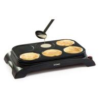 DOMO DO8709P Crepiere - 6 personen - 1000W - Zwart
