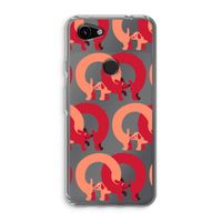 Dogs: Google Pixel 3a Transparant Hoesje
