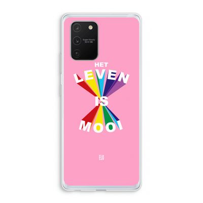 Het Leven Is Mooi: Samsung Galaxy S10 Lite Transparant Hoesje