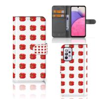 Samsung Galaxy A33 5G | Book Cover | Paprika Red