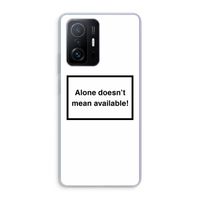 Alone: Xiaomi 11T Pro Transparant Hoesje