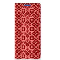 OPPO Reno 6 Pro Plus 5G | Hoesje met Magneet | Batik Rood