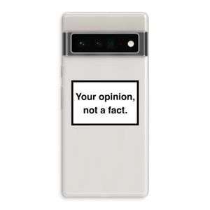 Your opinion: Google Pixel 6 Pro Transparant Hoesje
