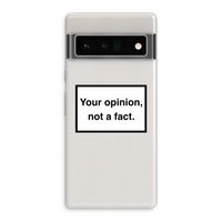 Your opinion: Google Pixel 6 Pro Transparant Hoesje