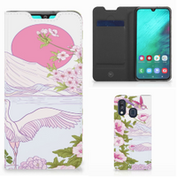 Samsung Galaxy A40 Hoesje maken Bird Standing