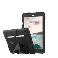 Casecentive Ultimate Hardcase iPad 10.2 2021 (2019 / 2020) zwart - 8720153794541