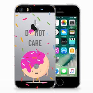 Apple iPhone SE | 5S Siliconen Case Donut Roze