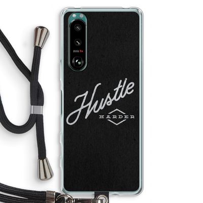 Hustle: Sony Xperia 5 III Transparant Hoesje met koord