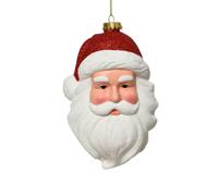 Kerstman plastic l12.3b10h18.7 cm wit kerst - Decoris