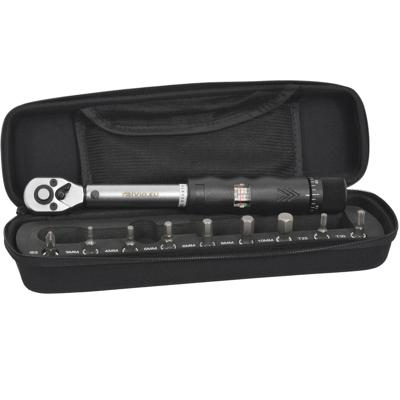 Trivio - fietsgereedschap momentsleutel set 2-14nm 1/4 + bitset