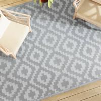Buitenkleed ARAKIL 190x290 cm PP grijs Buitenkleed ARAKIL 190x290 cm PP grijs
