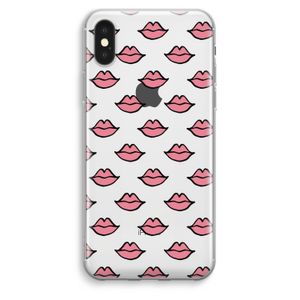 Lipjes: iPhone XS Max Transparant Hoesje