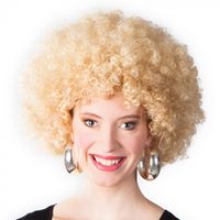 Afropruik blond - thumbnail