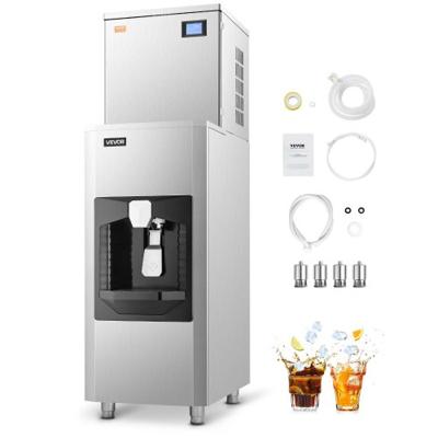 VEVOR 249 kg/dag commerciële ijsmachine 80 kg opslagbak automatisch
