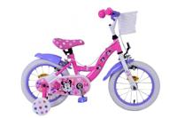 Disney Minnie Cutest Ever Kinderfiets Meisjes 14 inch Roze V-brakes