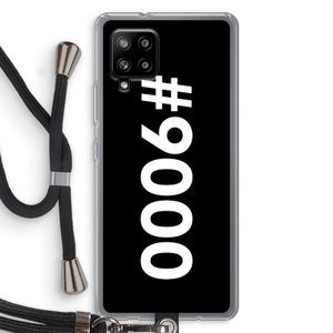 #9000: Samsung Galaxy A42 5G Transparant Hoesje met koord