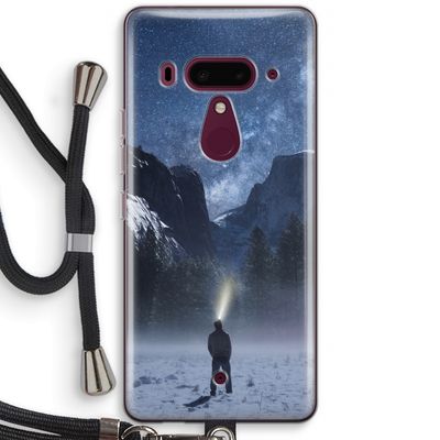 Wanderlust: HTC U12+ Transparant Hoesje met koord