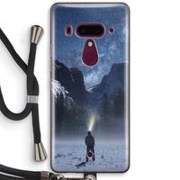 Wanderlust: HTC U12+ Transparant Hoesje met koord Wanderlust: HTC U12+ Transparant Hoesje met koord